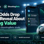 ShootingBets odds drop alert analysis with Telegram notifications, sharp market signals and a betting odds dashboard